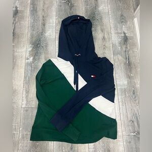 Tommy Hilfiger Colorblock Hoodie with Logo